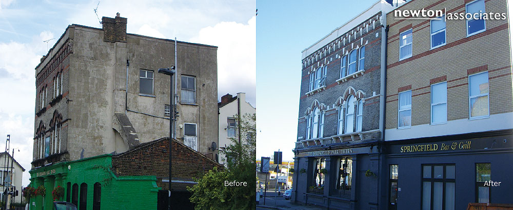 Springfield Tavern London - Newton Associates